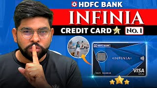 HDFC Infinia Credit Card Benefits amp Features  Unlimited Lounge Access Credit Card [upl. by Ecirtemed]