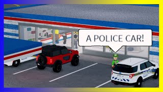 BABY ENDO STEALS A POLICE CAR CAR DESTROYED ERLC Liberty County Roleplay [upl. by Tnarg]