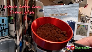 Whole Latte Love Crema Wave with Olympia Cremina SL  Spring Lever [upl. by Taylor]