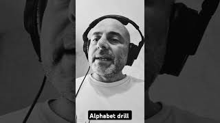 Alphabet drill alphabet drill rap [upl. by Silverman]