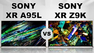 Sony Bravia A95L  quotXRquot OLED TV vs Sony Z9K  quotMaster XRquot LCD TV  Sony [upl. by Cown]