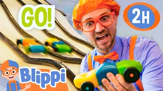 Exploring the MOXI Museum with Blippi  BEST OF BLIPPI TOYS  Educational Videos for Kids [upl. by Hanala]