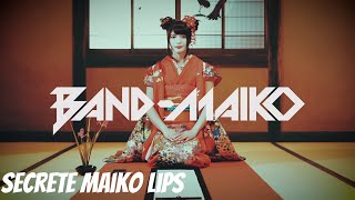 BandMaiko  secret MAIKO lips FIRST TIME REACTION [upl. by Natsirc]