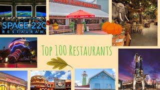 Top 100 Restaurants [upl. by Lleze]