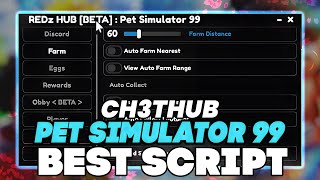 Roblox Pet Simulator 99 Script Hack  Free Download Now 🐶 [upl. by Melas]