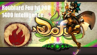 DOFUS Meilleur Stuff Roublard niveau 200 Feu PVMKOLI [upl. by Eittah]