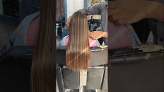 Hair colourBotox treatmenthair highlighting Haircolor colour trending ytshorts shorts hair [upl. by Mokas]