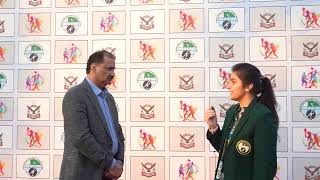 Jansher Khan Squash Legend Sharing his Views on Successful Completion of PSF Squash Championship 22 [upl. by Nicolea]