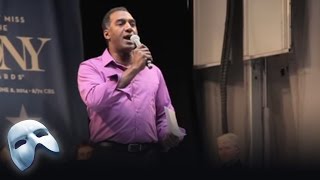 Norm Lewis Performs Live  The Phantom of the Opera Broadway [upl. by Herwig170]