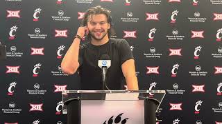 Bearcats QB Brendan Sorsby “It was really fun to run one” [upl. by Arutak]