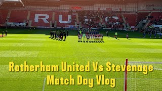 Rotherham United 20 Stevenage Vlog  202425 [upl. by Pelagi]