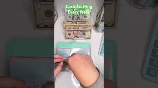 🔥 Cash stuffing that’s hot cashstuffing cash money budget savingschallenges cats [upl. by Schoenburg]