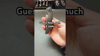 Guess how much this pocket knife costs shorts youtubeshorts edc [upl. by Syned]