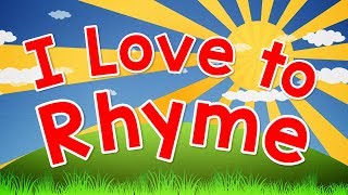 I Love to Rhyme  English Song for Kids  Rhyming for Children  Jack Hartmann [upl. by Cody625]