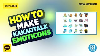 How to Make Emoticons in Kakaotalk  Beginners Guide [upl. by Edmond]