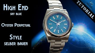 personalisierte High End Uhr im Oyster Style  Automatik Sellita SW200  Tutorial mit DIY Uhrenbauer [upl. by Goldin]