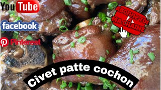 Civet patte cochon [upl. by Annovy]