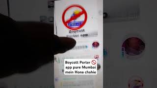 Porter boycott Hona chahie bahut loot raha hai photo driver ko pure Mumbai mein Lagu Hona chahie [upl. by Lydia]