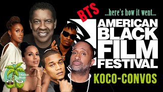 Denzel Washington  Issa Rae  Kerry Washington  Kenya Barris  Lucky Daye popped up at ABFF 2024 [upl. by Brenza]