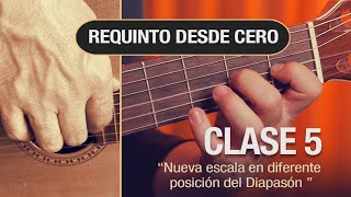 CURSO DE REQUINTO LECCIÓN 5 NUEVA ESCALA EN OTRA POSICIÓN DEL DIAPASÓN [upl. by Cairns]