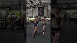 Trainer Gae Muay Thai Padwork [upl. by Wilson]