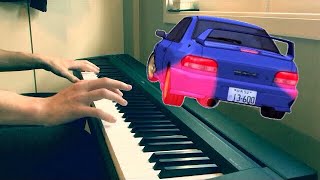 Initial D Spitfire  Go2  Piano [upl. by Retrak]