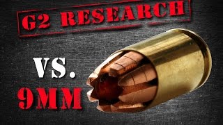 G2 Research 9mm RIP vs Ammo Test [upl. by Anilys]