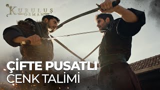 Orhan ve Alaeddinin çifte pusat talimi  Kuruluş Osman 143 Bölüm [upl. by Sherburn]