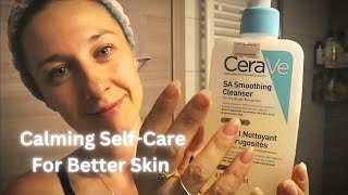 ASMR Doing My Skincare Routine  StepByStep Relaxing Skincare  Soft Spoken amp Whispered Voiceover [upl. by Airamahs476]