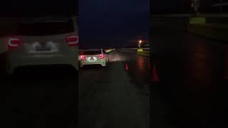 DRAG RACE A45 AMG vs Audi S3 APR 400hp [upl. by Himelman]