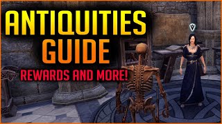 Antiquities Guide How to get Leads Mythic Items Scrying Excavation and more Greymoor ESO [upl. by Wojak946]