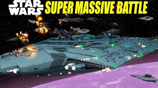 The Super Dreadnought Mandator 3 Super Massive Battle  Star Wars  Ep3 [upl. by Craig]