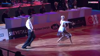 MariusAndrei Balan  Khrystyna Moshenska  F Paso Doble  Finnish Open 2018 [upl. by Oman732]