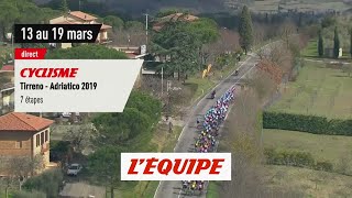 Tirreno Adriatico 2019 bandeannonce  CYCLISME  TIRRENO ADRIATICO [upl. by Fridlund]