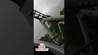 Walibi Holland Xpress Platform 13 Onride POV achterbahn shorts rollercoaster freizeitpark Walibi [upl. by Ahsenyl118]