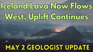 Lava Output Slows at Iceland Volcano But Magma Continues to Accumulate Below Geologist Analysis [upl. by Thomasin]