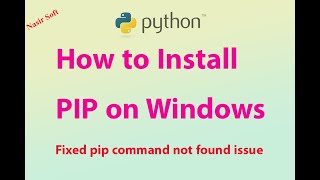 Fixed PIP Command Install Issue in Python  Install PIP on Windows  pycharm  python [upl. by Eerak962]