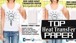 Best Heat Transfer Papers 2019 On The Market [upl. by Oilalue118]