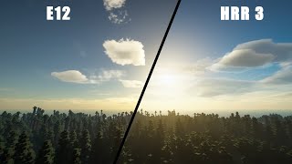 SEUS PTGI HRR 3 vs SEUS PTGI E12  Minecraft Shaders Comparison [upl. by Saenihp293]