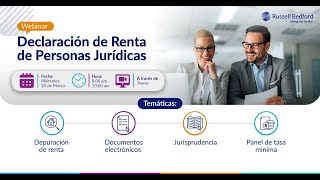 Webinar Declaración de Renta de Personas Jurídicas 2024 [upl. by Eppillihp]