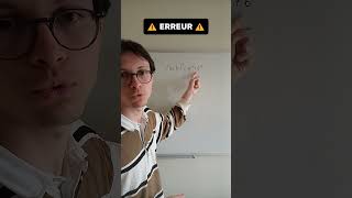 Erreur horrifique en maths [upl. by Adiaz]