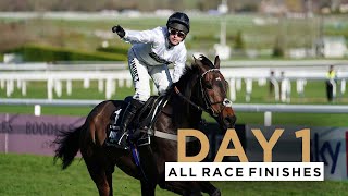 ALL RACE FINISHES FROM DAY 1 OF THE CHELTENHAM FESTIVAL 2023 [upl. by Deer]