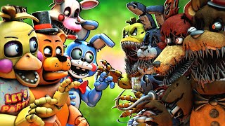 FNaF Toys vs Demented REMATCH [upl. by Mannuela190]