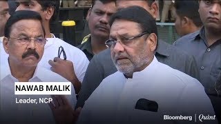 NCPs Nawab Malik This Is The Beginning Of The End For BJP In Maharashtra [upl. by Neenahs]