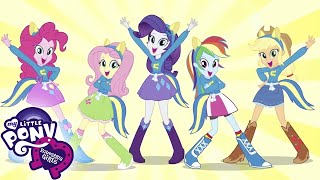 Songs When the Cafeteria Turns Into A Party  MLP Equestria Girls  MLP EG Songs [upl. by Neiv]