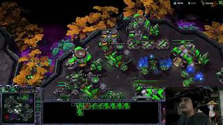 StarCraft 2 Terran vs Zerg Nydus rushed [upl. by Dnar]