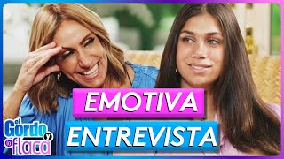 Lili Estefan revela a su hija Lina su mayor reto en el programa  El Gordo Y La Flaca [upl. by Ognimod]