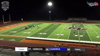 Mt Vernon Rams Football vs Cahokia Comanches  2023 [upl. by Sass]