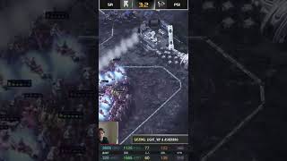 Ultralisks attack gets stopped by an army of stalkers amp disruptors in StarCraft 2 Scarlett vs Gerald [upl. by Eisteb329]