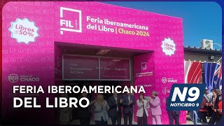 FERIA IBEROAMERICANA DEL LIBRO  NOTICIERO 9 [upl. by Lyret]